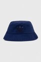 adidas Originals palarie din bumbac bumbac albastru II0705