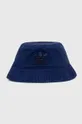 niebieski adidas Originals kapelusz bawełniany Unisex