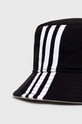 Бавовняний капелюх adidas Originals II0744 чорний AW23