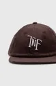 Κοτλέ καπέλο μπέιζμπολ The North Face μαύρο