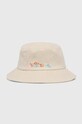 On Vacation kapelusz bawełniany Enjoy aplikacja beżowy OVC.C36