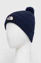 Akcesoria The North Face czapka NF0A3FN38K21 granatowy