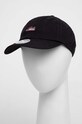 Хлопковая кепка Puma хлопок чёрный 24605.
