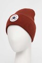 Converse czapka 10022137.A13 bordowy AW23
