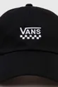 Хлопковая кепка Vans чёрный