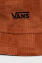 hnedá Obojstranný bavlnený klobúk Vans