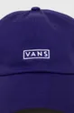Хлопковая кепка Vans фиолетовой