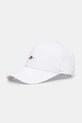Pamučna kapa sa šiltom Gant natpis bijela 9900110