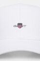 Pamučna kapa sa šiltom Gant 9900110 bijela AW24