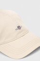 Gant șapcă de baseball din bumbac 9900111 bej AW23