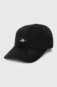 μαύρο Βαμβακερό καπέλο του μπέιζμπολ Gant Unisex