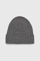 Sisley sapka gyapjú keverékből sima szürke 122HS0459.507