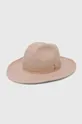 ružová Vlnený klobúk Sisley Unisex