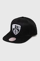Кепка Mitchell&Ness BROOKLYN NETS аплікація чорний HHSS6044.BNEYYPPPBLC