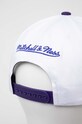 Mitchell&Ness czapka z daszkiem bawełniana CHARLOTTE HORNETS HHSS5798.CHOYYPPPWHI biały AW23