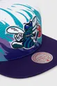 Βαμβακερό καπέλο του μπέιζμπολ Mitchell&Ness CHARLOTTE HORNETS 100% Βαμβάκι
