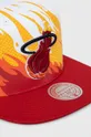 Βαμβακερό καπέλο του μπέιζμπολ Mitchell&Ness MIAMI HEAT 100% Βαμβάκι