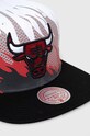 Accesorii Mitchell&Ness șapcă de baseball din bumbac CHICAGO BULLS HHSS6001.CBUYYPPPWHI alb