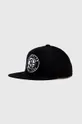 μαύρο Βαμβακερό καπέλο του μπέιζμπολ Mitchell&Ness BROOKLYN NETS Unisex