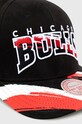 Mitchell&Ness șapcă de baseball din bumbac CHICAGO BULLS HHSS5989.CBUYYPPPBLC negru AW23