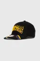μαύρο Βαμβακερό καπέλο του μπέιζμπολ Mitchell&Ness LOS ANGELES LAKERS Unisex