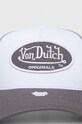 Шапка с козирка Von Dutch 7030090 сив AW23