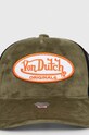 Von Dutch czapka z daszkiem 7030478 zielony AW23