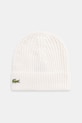 Lacoste wool beanie wool beige RB0001