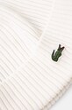 Шерстяная шапка Lacoste RB0001 бежевый AW24