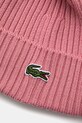 Accesorii Lacoste caciula de lana RB0001 roz