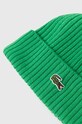 Lacoste czapka wełniana RB0001 zielony AW24