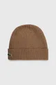 marrone Lacoste berretto in lana Unisex