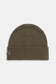 Lacoste czapka wełniana wełna zielony RB0001