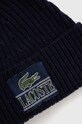 Akcesoria Lacoste czapka wełniana RB1783 granatowy
