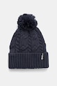 Čiapka Jack Wolfskin Pompom vlna tmavomodrá 1905092