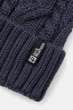 Akcesoria Jack Wolfskin czapka Pompom 1905092 niebieski