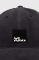 Jack Wolfskin czapka z daszkiem szary