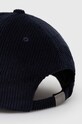 Akcesoria Carhartt WIP czapka z daszkiem bawełniana Harlem Cap I026890.1CXX granatowy