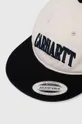 Carhartt WIP șapcă de baseball din bumbac bej