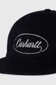 Хлопковая кепка Carhartt WIP тёмно-синий