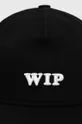 Carhartt WIP șapcă de baseball din bumbac negru