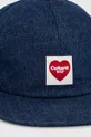 Džínová baseballová čepice Carhartt WIP námořnická modř