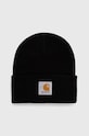 Шапка Carhartt WIP щампа черен I017326.89XX