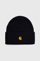Carhartt WIP beanie applique navy I026222.00HXX