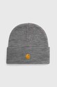 Kapa Carhartt WIP natpis siva I026222.00MXX