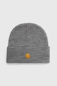 Carhartt WIP czapka Chase Beanie pozostałe szary I026222.00MXX