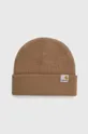 zielony Carhartt WIP czapka Stratus Hat Low Unisex