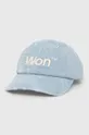 μπλε Τζιν καπέλο μπέιζμπολ Won Hundred Unisex