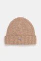 Vlnená čiapka Gant vlna béžová 9910023