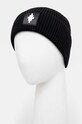 Akcesoria Marcelo Burlon czapka wełniana Cross Patch CMLC001C99KNI0011001 czarny